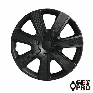  wheel cover 15 -inch 4 pieces set all-purpose goods ( black & carbon ) spoke type wheel cap set GET-PRO immediate payment free shipping Okinawa un- possible 