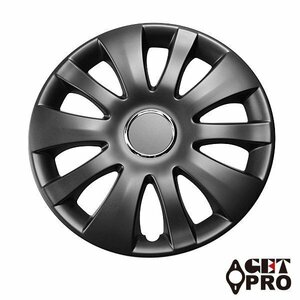  wheel cover 15 -inch 4 pieces set all-purpose goods ( mat black ) original type wheel cap set GET-PRO immediate payment free shipping Okinawa un- possible 