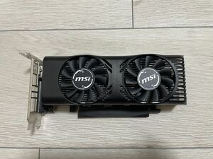 MSI GeForce GTX 1650 4GT LP グラフィックスボード　ロープロファイル