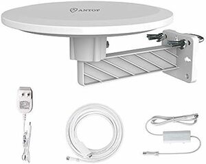 地デジアンテナ HD テレビアンテナ 屋外 地上デジタルアンテナ TVアンテナ 室外 UHF 地上波 ブースターアンテナ 4GLT