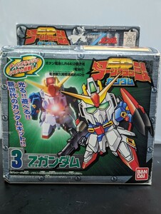 当時もの 元祖SDガンダム 現状品 ターンフラッシュ ゼータガンダム 未組立品 プラモデル