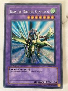  Yugioh dragon knight Gaya the first period Secret Rare English .. goods collection rare other great number exhibiting 