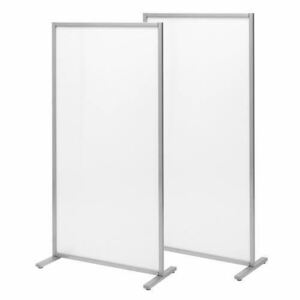 * Osaka * Sakai city * unused goods * partition partitioning screen divider stand-alone * divider * half transparent type *W800×H1600 panel partition white 