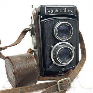 [A]YASHICAFLEX Yashica Flex двухобъективный зеркальный камера камера Junk работоспособность не проверялась retro 1:3.5 f=80. античный [598]