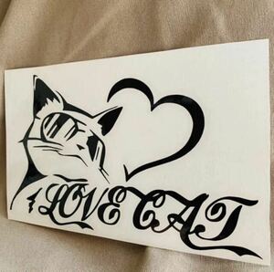 love cat/ステッカー/猫デザイン 防水 BB動物ステッカー