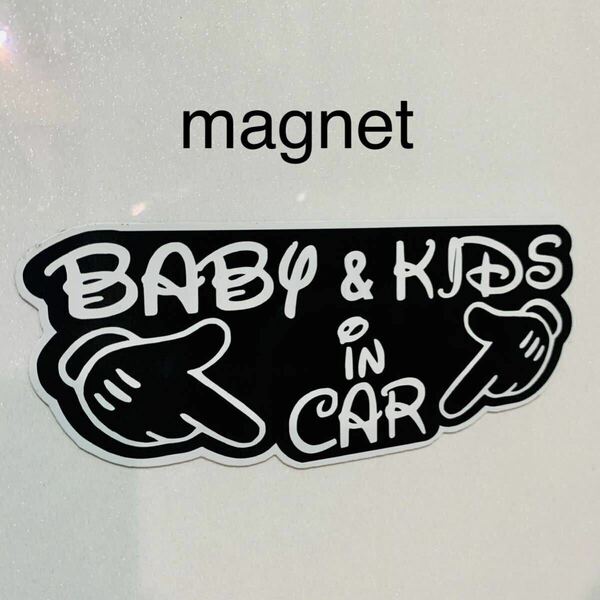 マグネット/ベビー × キッズインカー DAベビーステッカー ベビーインカー
