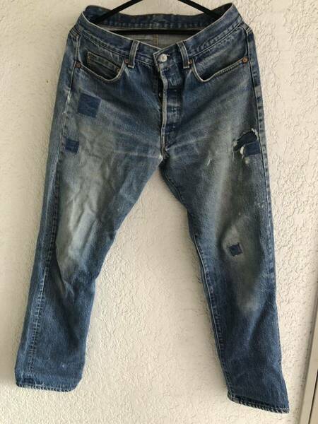 リーバイス501 Levi's501 リペア