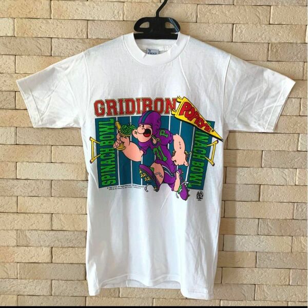 【90s USA製】 NJ CROCE ポパイ Tシャツ 激レア vintage