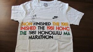 NIKE ホノルル マラソン Tシャツ Msize 希少種 レア