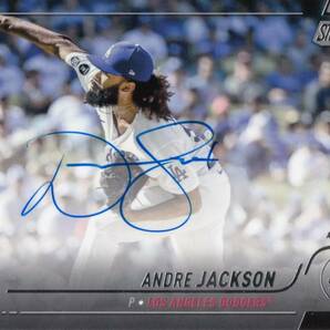 【アンドレ・ジャクソン】ルーキー 直筆サインカード 横浜DeNAベイスターズ 2022 TOPPS STADIUM CLUB ANDRE JACKSON AUTO #検索 BBM EPOCHの画像1