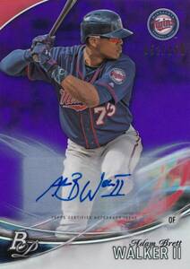 【アダム・ウォーカー】直筆サインカード 福岡ソフトバンクホークス 2016 TOPPS PLATINUM ADAM WALKER AUTO 巨人 #検索 BBM EPOCH