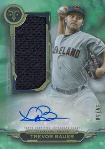 【トレバー・バウアー】ジャージ 直筆サインカード 99枚限定 横浜DeNAベイスターズ 2019 TOPPS TRIPLE TREVOR BAUER AUTO #検索 BBM EPOCH