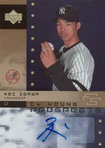 【井川慶】直筆サインカード 阪神タイガース 2007 UPPER DECK SP ROOKIE EDITION BASEBALL AUTO #検索 TOPPS BBM EPOCH エポック