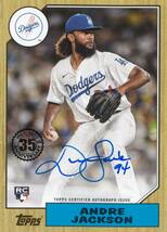 【アンドレ・ジャクソン】ルーキー 直筆サインカード 横浜DeNAベイスターズ 2022 TOPPS SERIES TWO ANDRE JACKSON AUTO #検索 BBM EPOCH_画像1