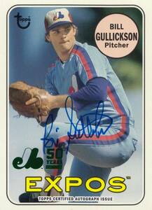 【ビル・ガリクソン】直筆サインカード 99枚限定 読売ジャイアンツ 2019 TOPPS ARCHIVES 巨人 BILL GULLICKSON AUTO #検索 BBM EPOCH