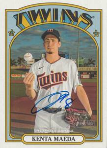 【前田健太】直筆サインカード 広島東洋カープ 2021 TOPPS AUTO HERITAGE AUTOGRAPHS #検索 BBM EPOCH エポック