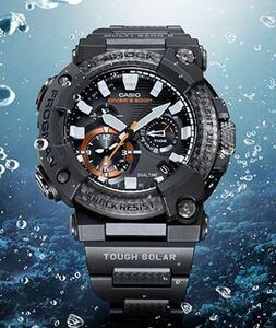 CASIO カシオ G-SHOCK GWF-A1000XC-1AJF フロッグマン カーボン Bluetooth モバイルリンク 電波 ソーラー 極美品