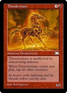 WTH サンダーメア/Thundermare 英語版 1枚