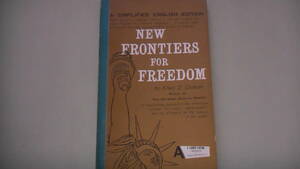 洋書 New Frontiers for Freedom, 1966 a capitivating portrait of the American system 送料無料