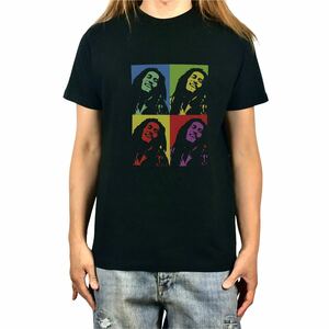 未使用 新品 ボブマーリー ONE LOVE ジャマイカ Reggae レゲエ ドレッド ポップアートTシャツ S M L XL オーバーサイズ XXL~5XL ロンT 対応