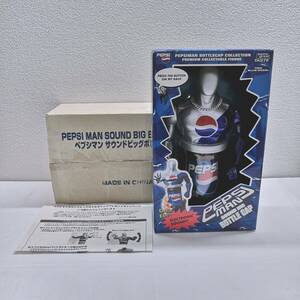 [2560]PWPSI MAN SOUND BIG BOTTLE CUP Pepsi Pepsiman sound big bottle cap collection Vintage 