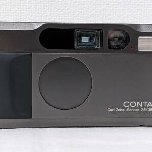 【47275】CONTAX コンタックス T2 Carl Zeiss Sonnar 2.8/38 T* フィルムカメラ コンパクトカメラ チタンブラック ケース付の画像1