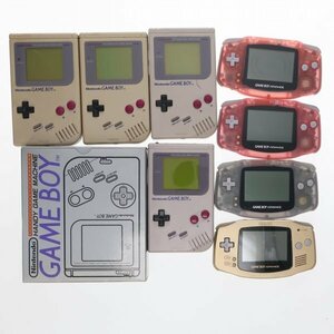 [ including in a package un- possible ][ Junk ][GB/GBA] Game Boy / Game Boy Advance together set 60015480