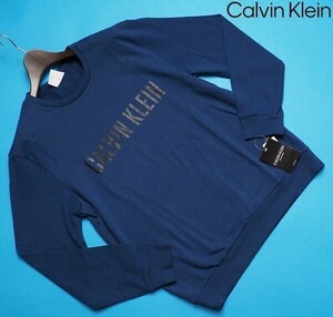  new goods Calvin Klein Calvin Klein spring . most . stretch cotton sweat sweatshirt US:S JP:M navy blue (C3I) NM1960