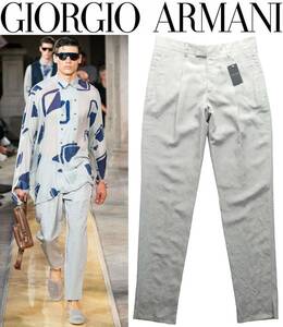  весна лето предмет 169,000 иен новый товар GIORGIO ARMANI* человек глаз ... прекрасный ....... dry Kiyoshi . легкий SS коллекция предмет конические брюки [46=30 дюймовый ]