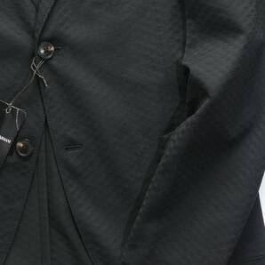 通年物181,000円新品EMPORIO ARMANIアルマーニ★本当に使える上着。年中便利に気回せるスーパーストレッチ黒ジャケット【52＝日本XL】の画像6