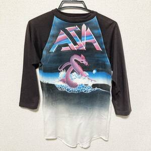 80sビンテージ ASIA エイジア　Tシャツ バンドT ラグラン　PINK FLOYD THE WHO LED ZEPPELIN RUSH YES ピンクフロイド　ELP 