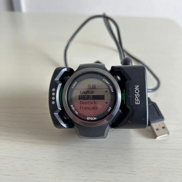 Epson Wristable GPS SF-810 ランニングウォッチ エプソン 腕時計 デジタル