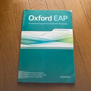 Oxford EAP: Pre-Intermediate/B1: Students Book and DVD-ROM Pack