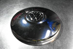 Qm709 【コレクター保管品】独製 VW純正 ホイールキャップ VW vintage Chrome Hubcap Germany 空冷 ワーゲン ビートル バス 未使用 60size