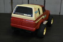 Qm827 1981 Bandai Robo Machine Robot Winch Truck Toyota HILUX 可変ウインチロボ トヨタ ニューハイラックス 昭和56年製 60サイズ_画像3