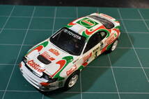 Qm835 1:24 トヨタ セリカ GT4 モンテカルロ ラリーカー ラリー仕様 完成品 Toyota Celica GT4 D.Oriol Monte Carlo Rally 1993 60サイズ_画像1