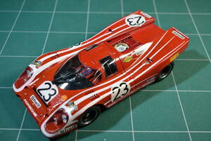Qm844 1:24 ポルシェ 917K #23 1970年 ルマン24h優勝 完成品 Porsche 917 K No.23 Winner 24H Le Mans 1970 60サイズ