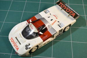 Qm846 1:24 ミノルタ トムス トヨタ 88C ルマン 完成品 MINOLTA Toyota Tom's 86C WEC Japan 1986 Fuji #36 60サイズ