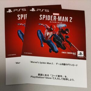 PS5 Marvel’s Spider-Man2 プロダクトコード