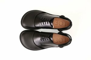  Loewe men's tera race up ( Raver & car f) Dubey shoes black size 44 approximately 29.5cm LOEWE M816284x16 1100 BK