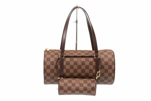 ルイヴィトン パピヨン30 ダミエ ヴィンテージ ハンドバッグ LOUIS VUITTON N51303 送料無料 中古品 USED Aランク 6705