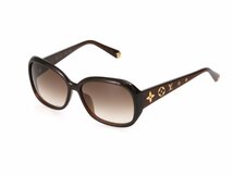 ルイヴィトン サングラス オプセシオンGM Z0459E 92W ブラウン 中古品 USED Bランク LOUIS VUITTON WOMAN'S SUNGLASS/6884_画像2