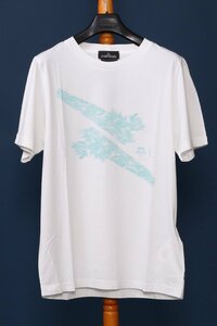 ストーンアイランドシャドープロジェク メンズ プリント Tシャツ ナチュラル サイズL STONE ISLAND SHADOW PROJECT 76192012B V2099/2