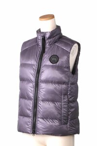 カナダグース ブラックラベル レディース ダウンベスト サイプレス パープル サイズXS CANADA GOOSE BK LABEL 2237LB