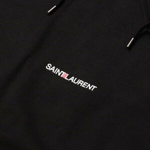 サンローラン レディース シグネチャー スウェットパーカー ブラック サイズL SAINT LAURENT UNIVERSIT 677256 YB2EZ 1035 NOIR 新品/2