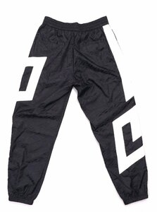  Versace bell search nylon pants black g Recaro go size 50 Versace Giubbino Con Logo NYLON TRACK PANTS new goods 