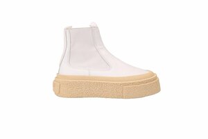 1 иен старт MM6 Maison Margiela High Cut Side Gore Boots Белый размер 40 Приблизительно 25 см Maison Margiela S59WU0244 P5778 Новая коробка
