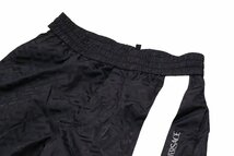 ヴェルサーチ ベルサーチ ナイロン パンツ ブラック グレカロゴ サイズ48 Versace Giubbino Con Logo NYLON TRACK PANTS 新品/2_画像7