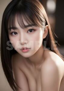 【高画質】1点もの アート ポスター グラビア アイドル コスプレ セクシー 下着 美少女 美女 美人 かわいい AI モデル 写真 光沢紙 #1005