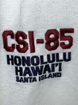 新品タグ付 CAPTAIN SANTA Hawaiian Style キャプテンサンタ ハワイアンスタイル 鹿の子 コットン　ポロシャツ Mサイズ 日本製 JMD _画像4
